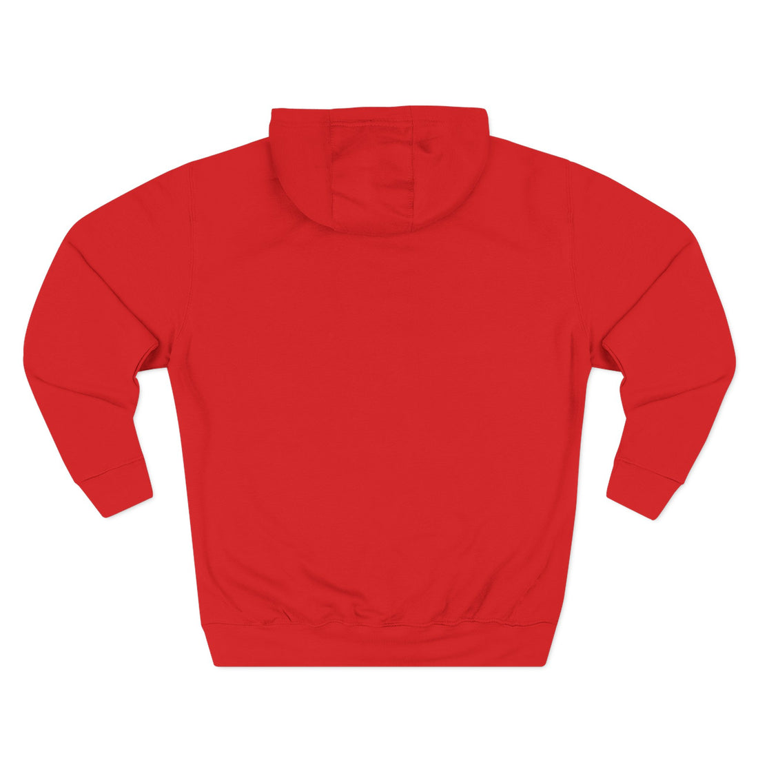Red Raised Hoodie
