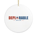 Re-Elect - Deplorable Christmas Ornament - Deplorable Gear (view 4)