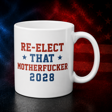 Re-Elect Coffee Cup - Deplorable Mug