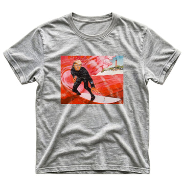 Trump Red Wave Men's T-Shirt – Gray