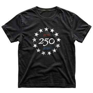 1776 America 250 Men's T-Shirt – Black