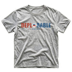 Proud Deplorable Men's T-Shirt – Gray