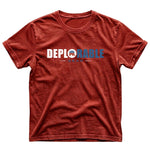 Proud Deplorable Men's T-Shirt – Red