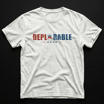 White Deplorable T-Shirt