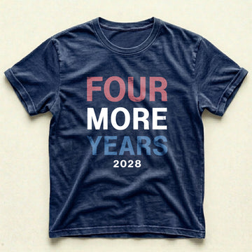 Navy Blue Four More T-Shirt