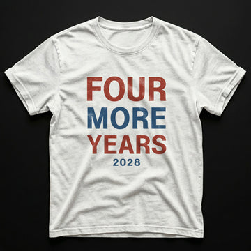 White Four More T-Shirt