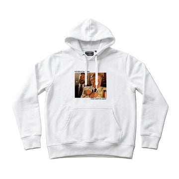 Gangster Men's Hoodie – White