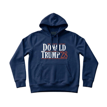 Trump 2028 Men's Hoodie – Navy Blue