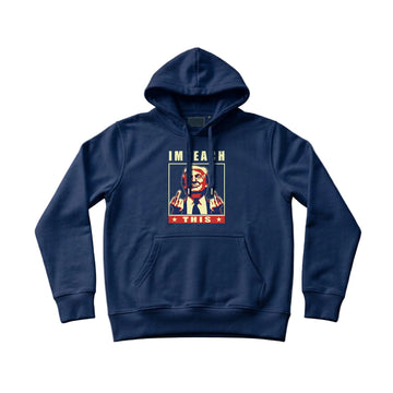 Impeach This Men's Hoodie – Navy Blue