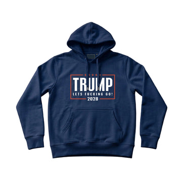 Trump LFG 2028 Men's Hoodie – Navy Blue