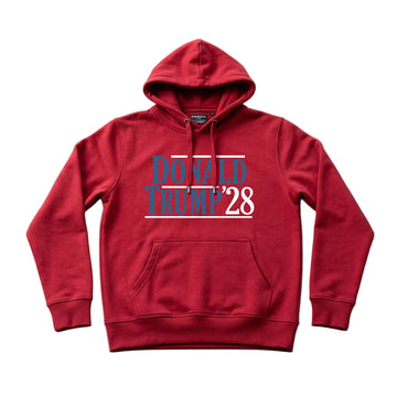 Trump 2028 Men's Hoodie – Red