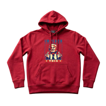 Impeach This Men's Hoodie – Red
