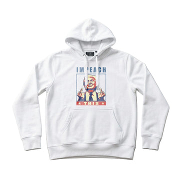 Impeach This Men's Hoodie – White