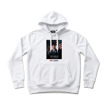 Patriot Men's Hoodie – White