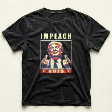 Black Impeach T-shirt