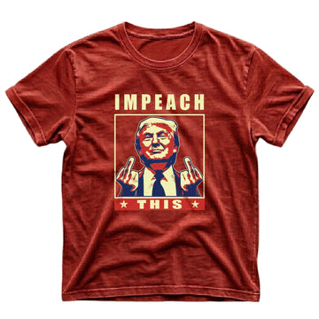 Impeach This Men's T-Shirt – Red