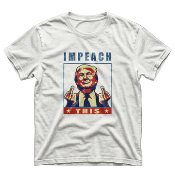 Impeach This Men's T-Shirt – White