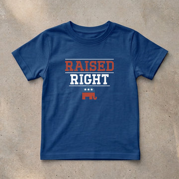 Kids Ts Blue Raised