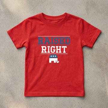 Kids Ts Red Raised