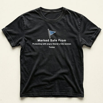 Black Marked T-Shirt