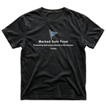 Marked Safe From Protesting Men's T-Shirt – Black