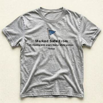 Gray Marked T-Shirt