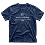 Marked Safe From Protesting Men's T-Shirt – Navy Blue