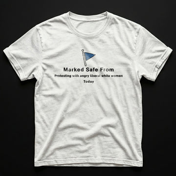 White Marked T-Shirt
