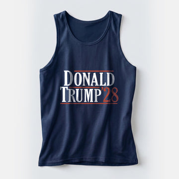 Trump 2028 Men's Tank Top – Navy Blue
