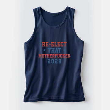 Re-Elect 2028 Men's Tank Top – Navy Blue