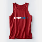 Proud Deplorable Men's Tank Top – Red