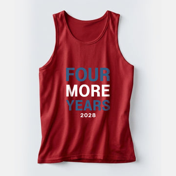 Four More Years 2028 Men's Tank Top – Red