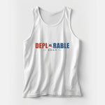 Proud Deplorable Men's Tank Top – White