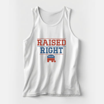 Raised Right Men's Tank Top – White