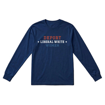 Deport Men's Long Sleeve Tee – Navy Blue