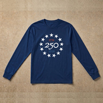 Mens long sleeve blue 250