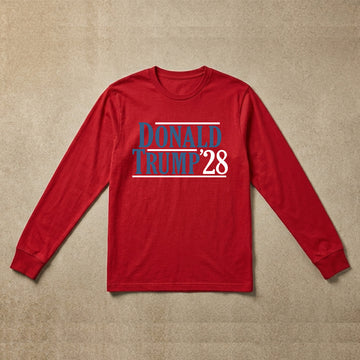 Mens long sleeve red 28