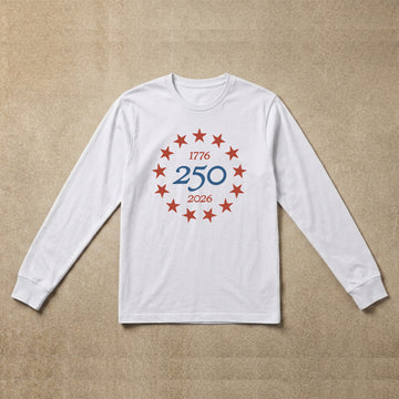 Mens long sleeve white 250
