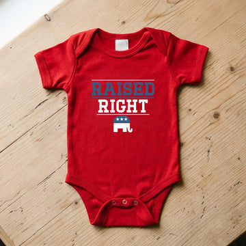 Onesies Red Raised