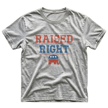 Raised Right Men's T-Shirt – Gray
