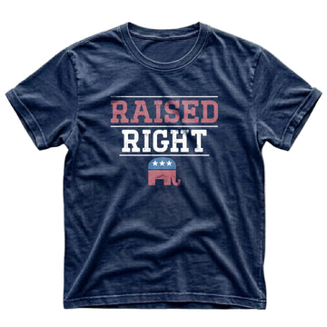 Raised Right Men's T-Shirt – Navy Blue