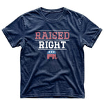 Raised Right Men's T-Shirt – Navy Blue