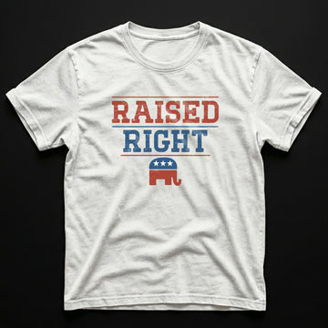 White Raised T-Shirt