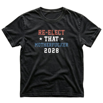 Re-Elect 2028 Men's T-Shirt – Black