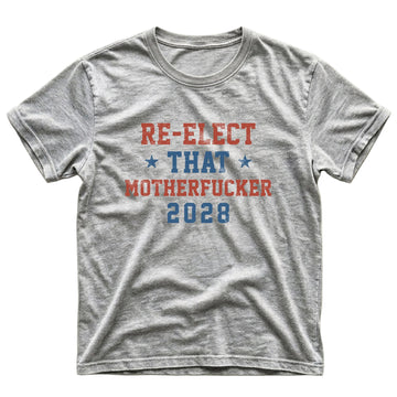 Re-Elect 2028 Men's T-Shirt – Gray