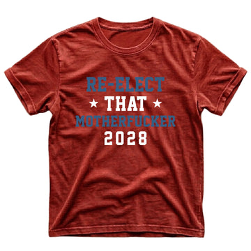 Re-Elect 2028 Men's T-Shirt – Red