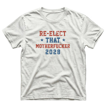 Re-Elect 2028 Men's T-Shirt – White