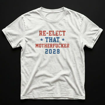 White Re-Elect T-Shirt