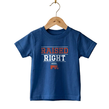 Raised Right Toddler T-Shirt – Navy Blue