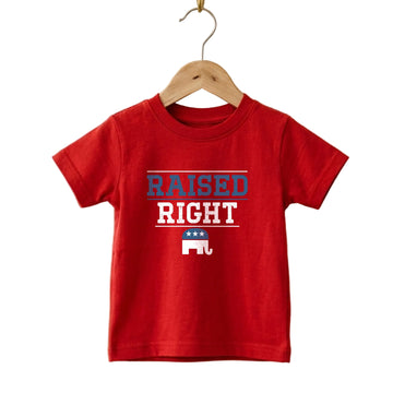 Raised Right Toddler T-Shirt – Red